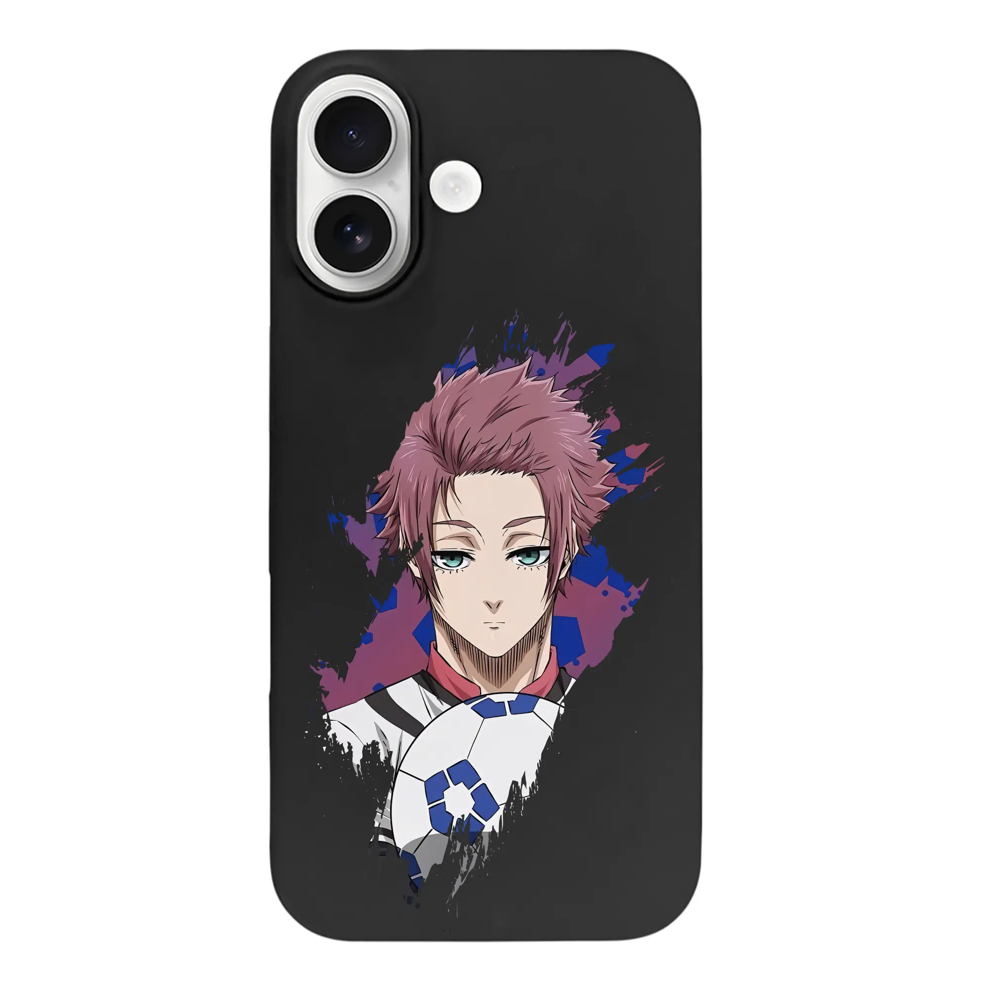 ブルーロック グッズ 糸師冴 - iPhone 17 シリーズ シリコンケース 薄型 耐衝撃 指紋防止 ソフトタッチカバー 精密フィット 傷防止 保護ケース iPhone 17/17 Air/17 Pro/17 Pro Max 対応